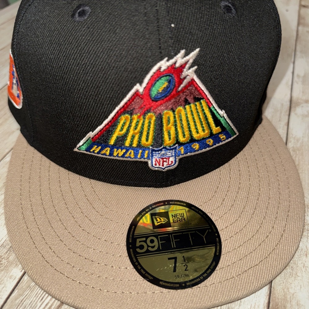 New Era NFL Denver Broncos 59FIFTY Pro Bowl Hawaii 1995 Retro Cap Size 7 1/2